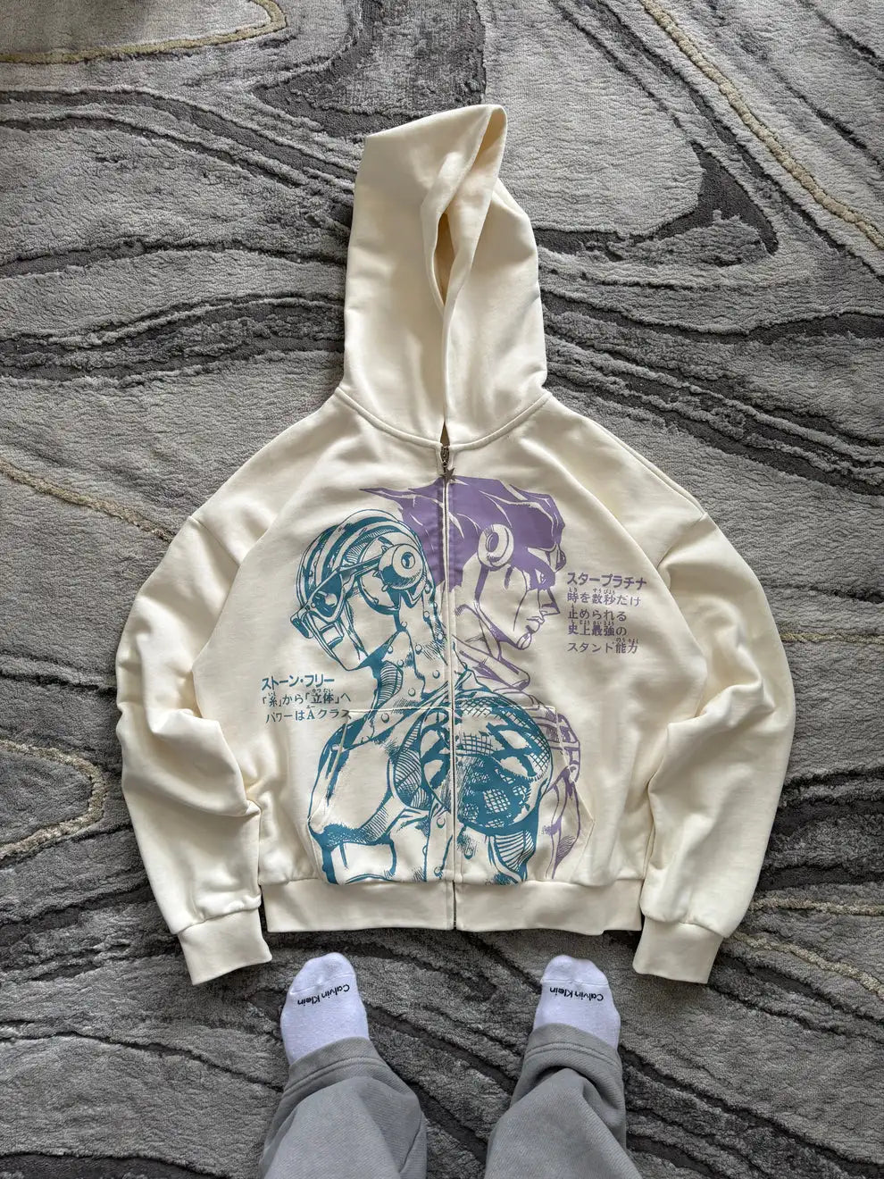 blusa de moletom com zíper hip hop casais y2k rua.