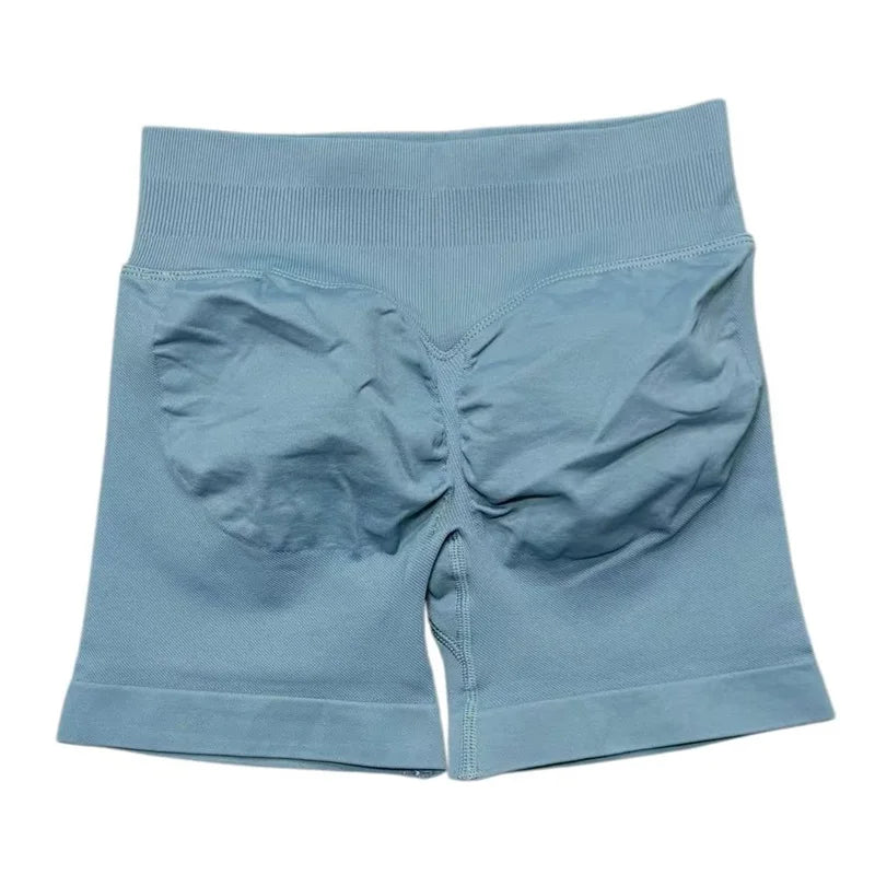 calças de ginástica elásticas shorts de academia.