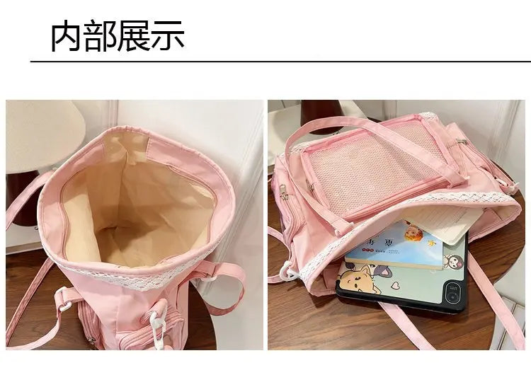itabag japonês bidimensional ombro bolsa feminina