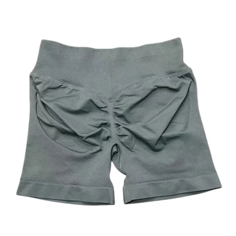 calças de ginástica elásticas shorts de academia.