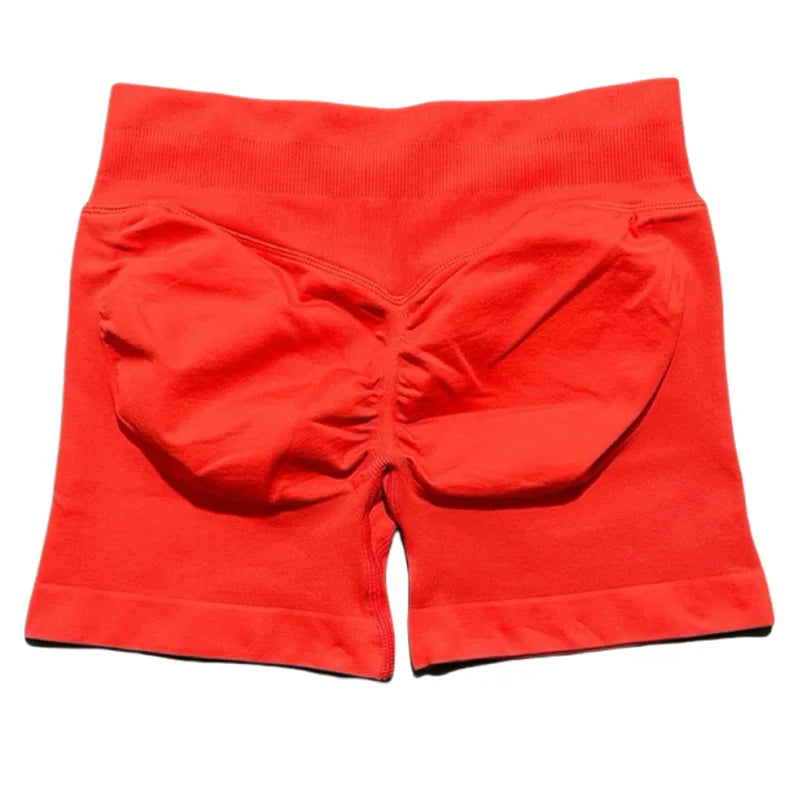 calças de ginástica elásticas shorts de academia.