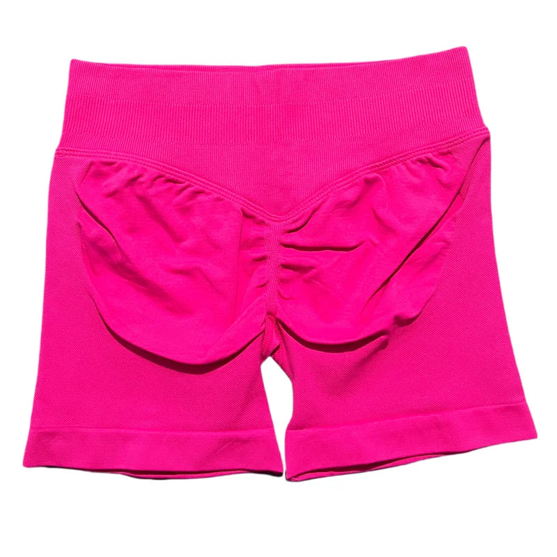 calças de ginástica elásticas shorts de academia.