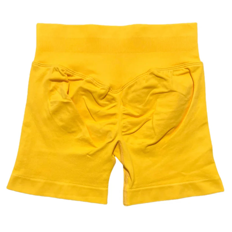 calças de ginástica elásticas shorts de academia.