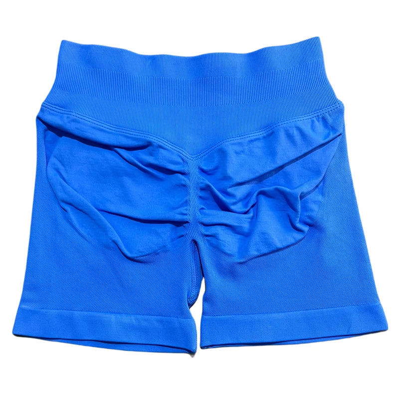 calças de ginástica elásticas shorts de academia.