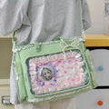 itabag japonês bidimensional ombro bolsa feminina