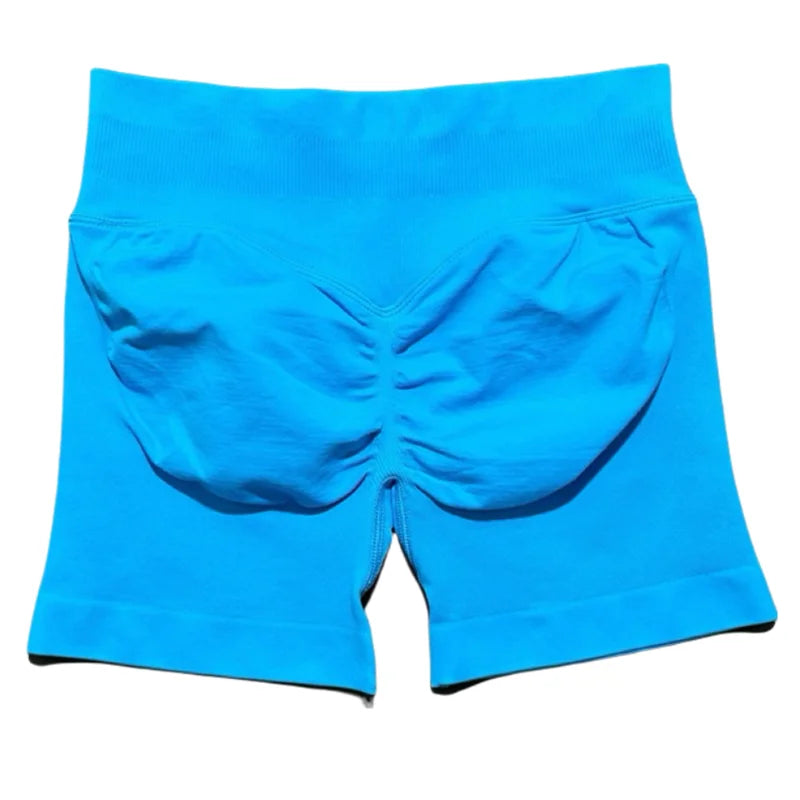 calças de ginástica elásticas shorts de academia.
