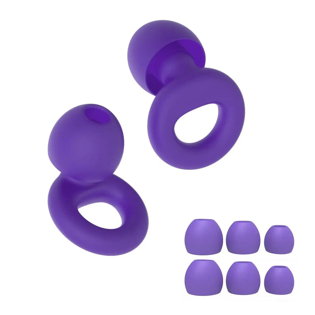 Protetores Auriculares de Silicone para Natação e Sono - Cancelamento de Ruído e Redução de Interferências - Protetores Auriculares de Qualidade
