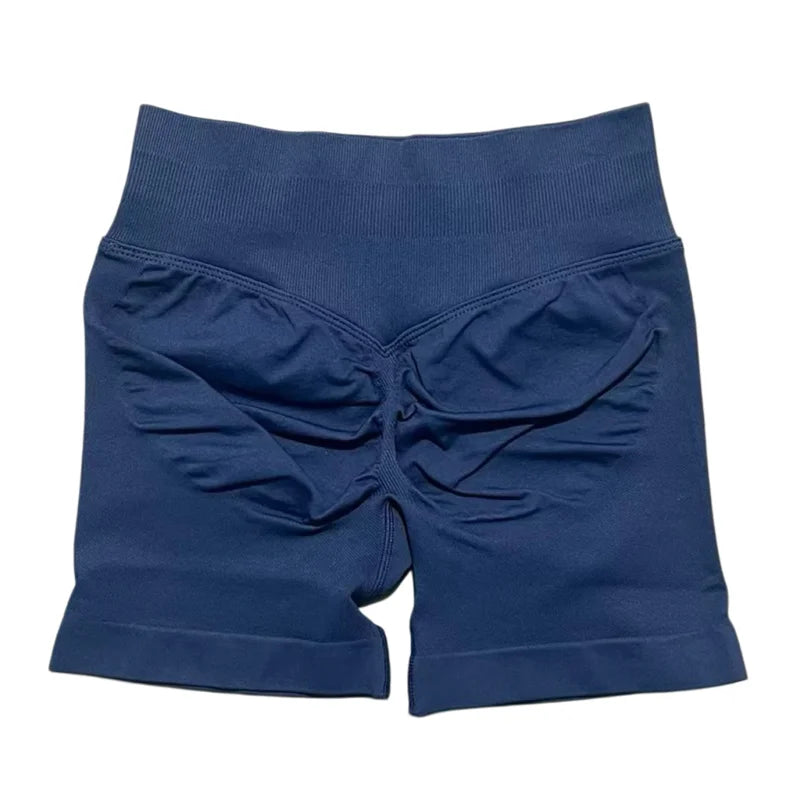 calças de ginástica elásticas shorts de academia.
