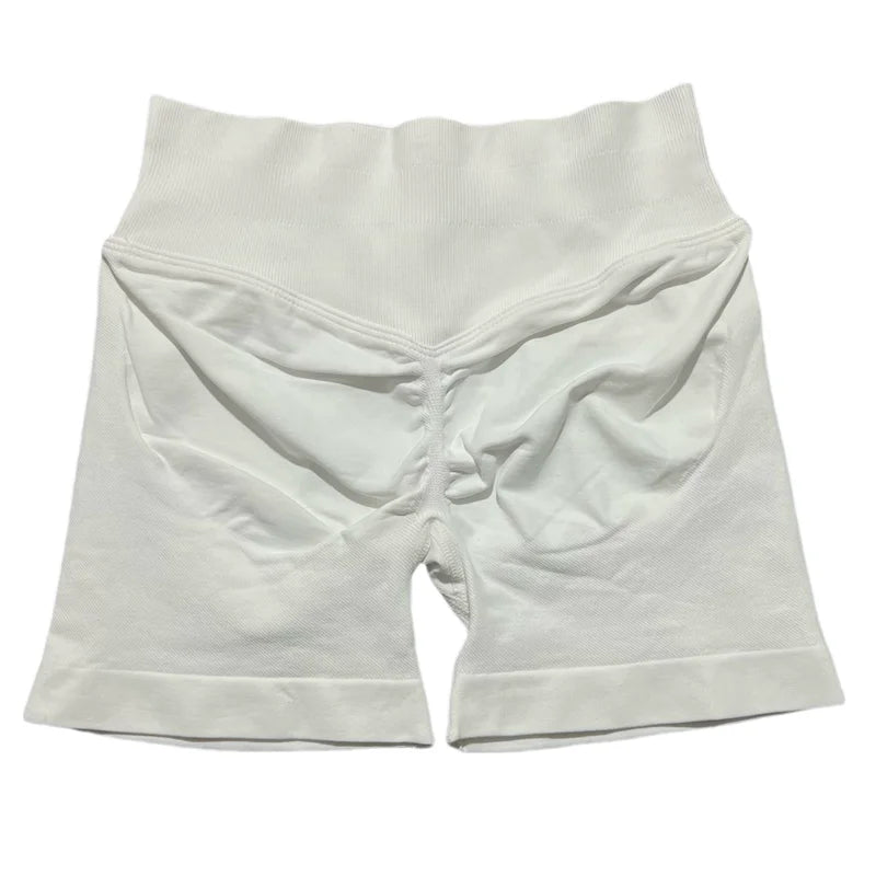 calças de ginástica elásticas shorts de academia.