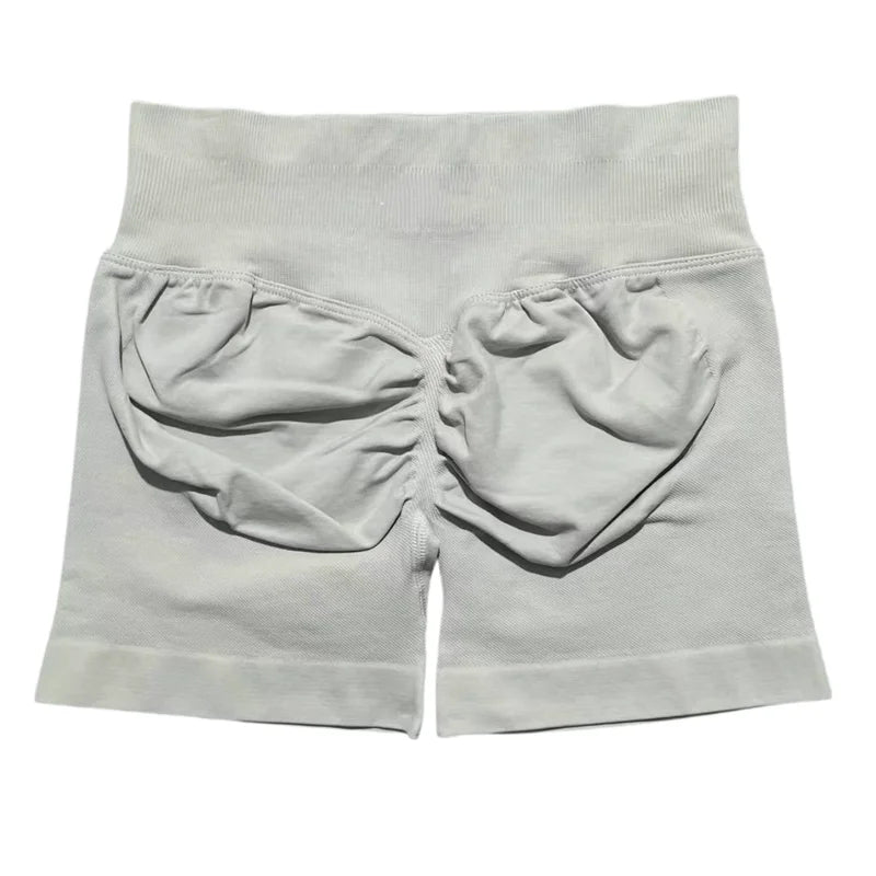calças de ginástica elásticas shorts de academia.