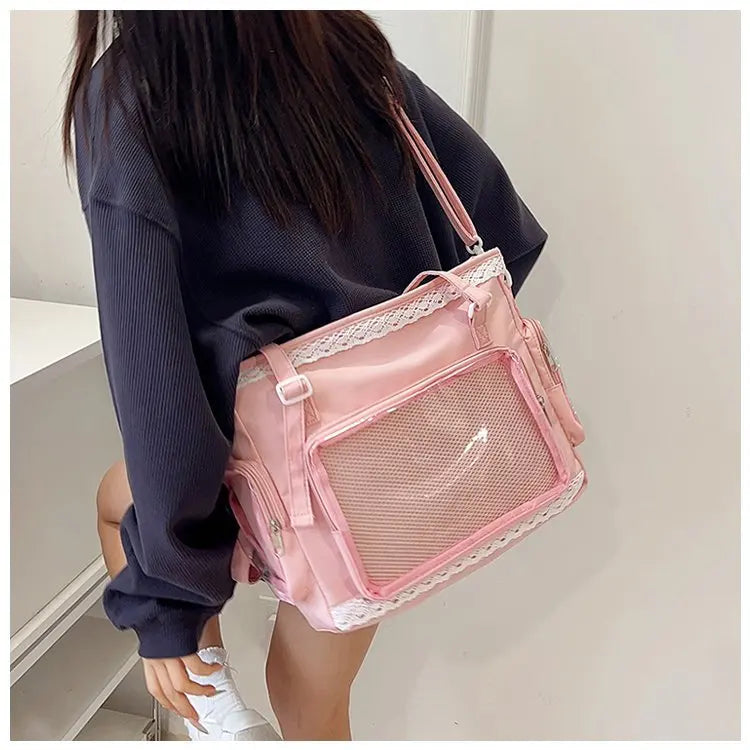 itabag japonês bidimensional ombro bolsa feminina