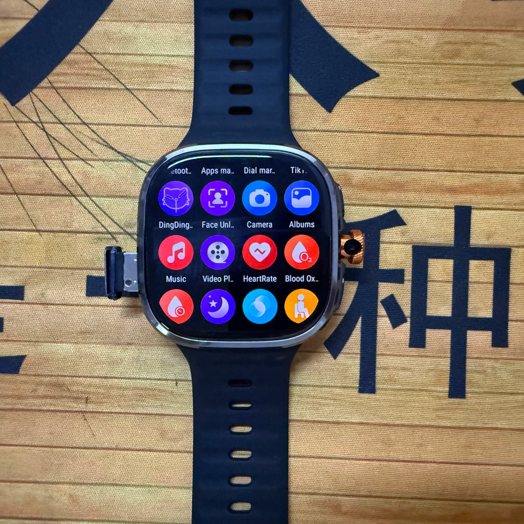 smartwatch 5g com tela amoled de 2.4 polegadas unissex