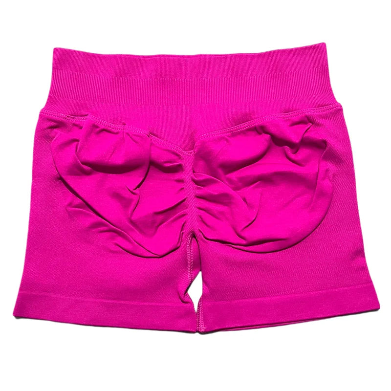 calças de ginástica elásticas shorts de academia.