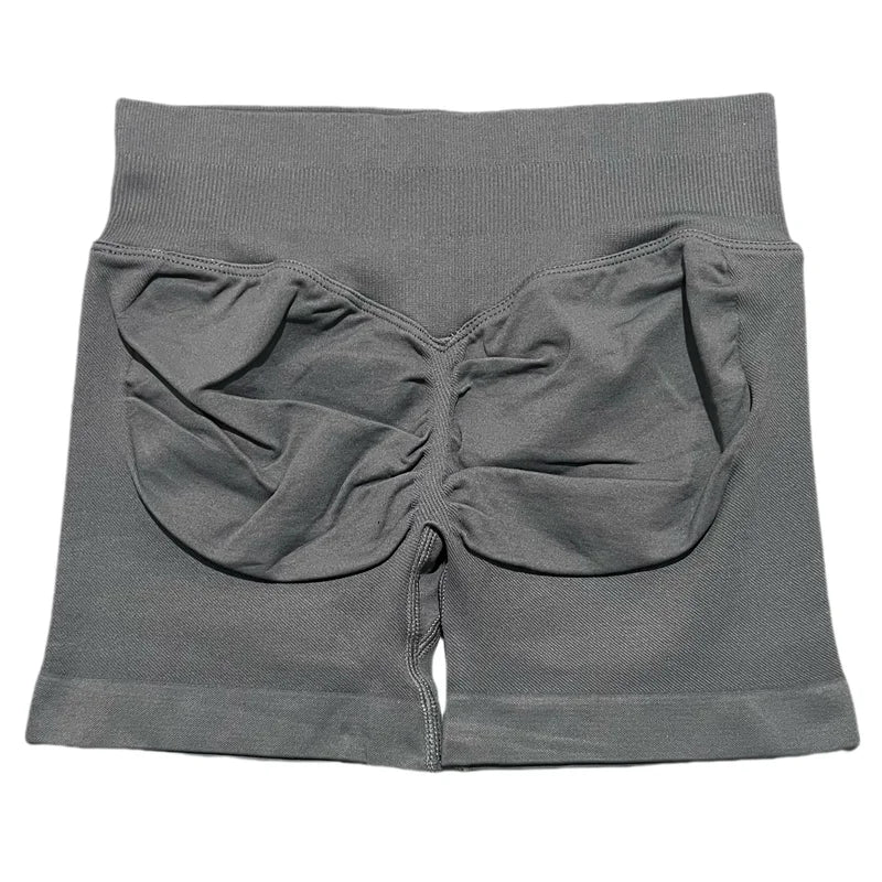 calças de ginástica elásticas shorts de academia.