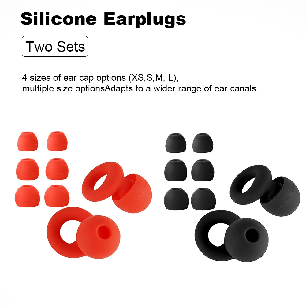 Protetores Auriculares de Silicone para Natação e Sono - Cancelamento de Ruído e Redução de Interferências - Protetores Auriculares de Qualidade