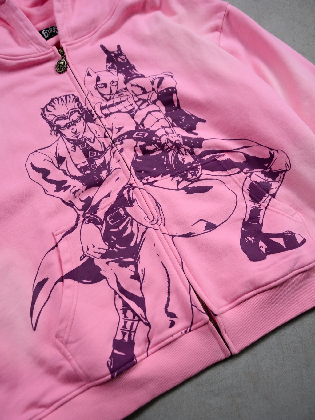 blusa de moletom com zíper hip hop casais y2k rua.