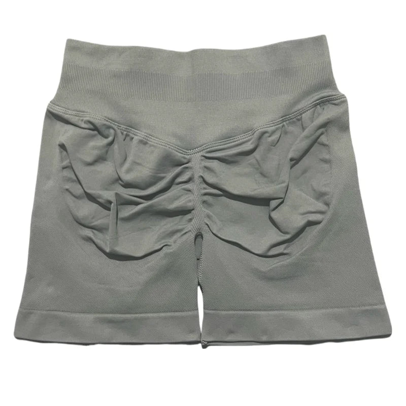 calças de ginástica elásticas shorts de academia.