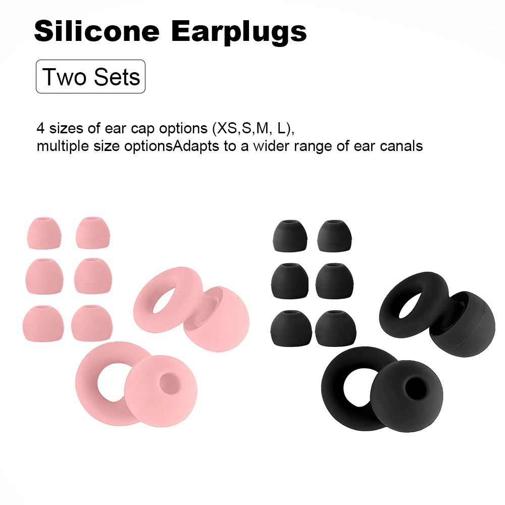 Protetores Auriculares de Silicone para Natação e Sono - Cancelamento de Ruído e Redução de Interferências - Protetores Auriculares de Qualidade