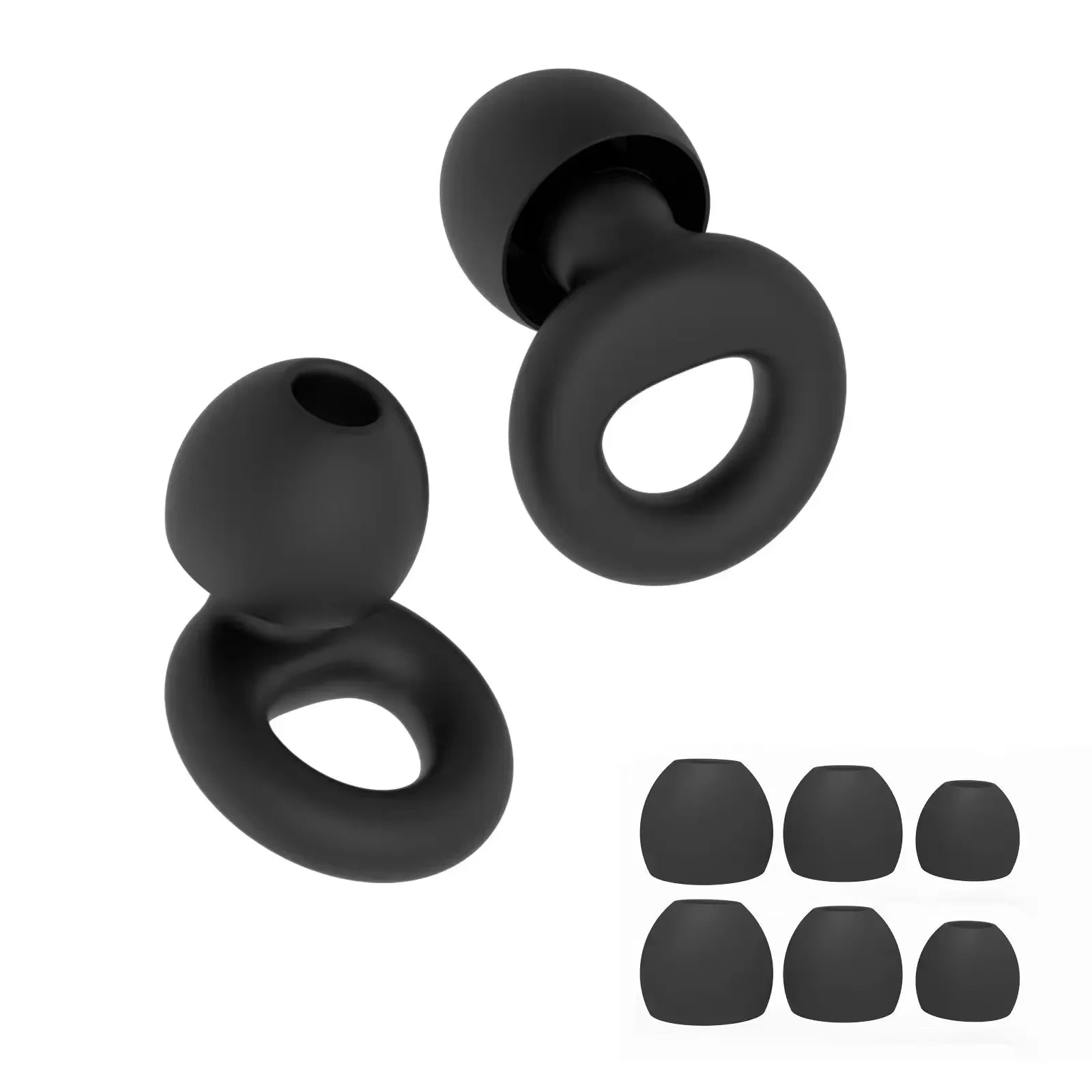 Protetores Auriculares de Silicone para Natação e Sono - Cancelamento de Ruído e Redução de Interferências - Protetores Auriculares de Qualidade