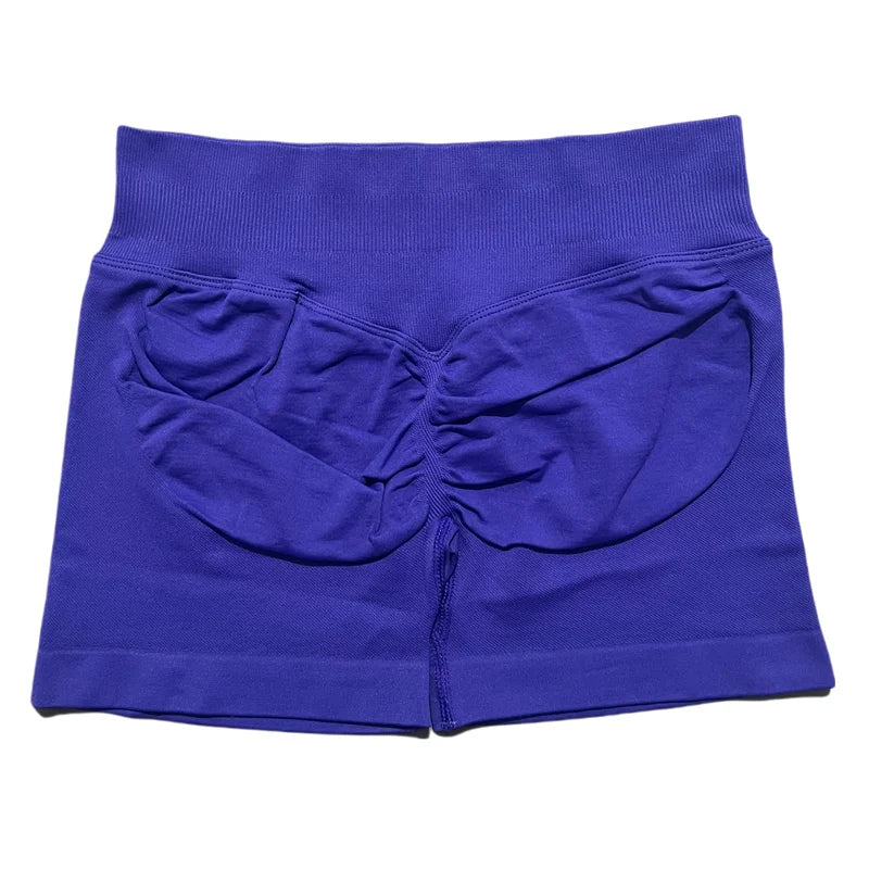 calças de ginástica elásticas shorts de academia.