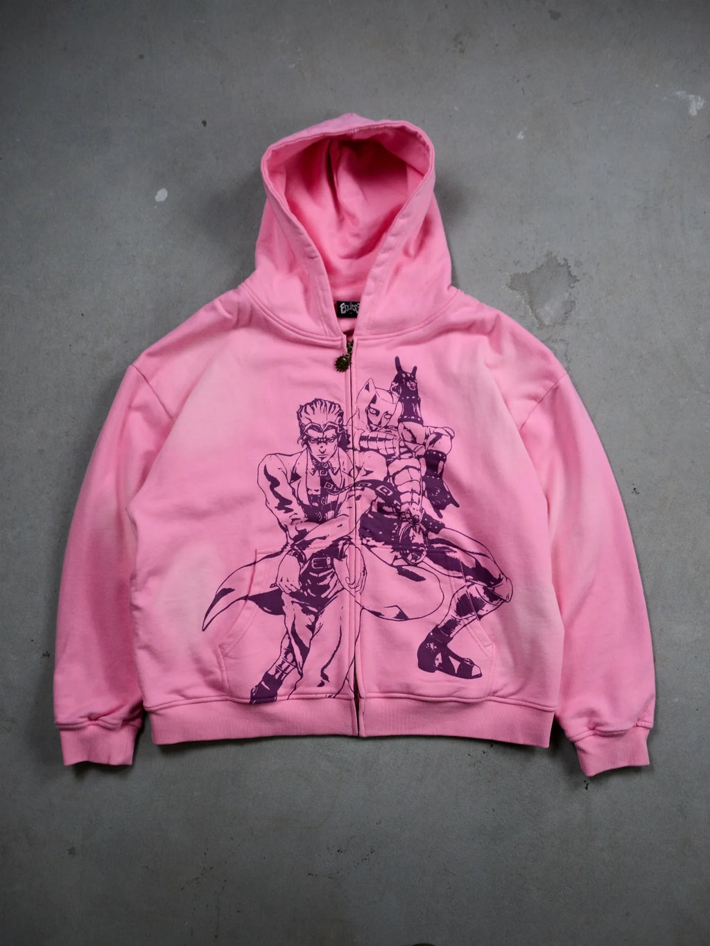 blusa de moletom com zíper hip hop casais y2k rua.