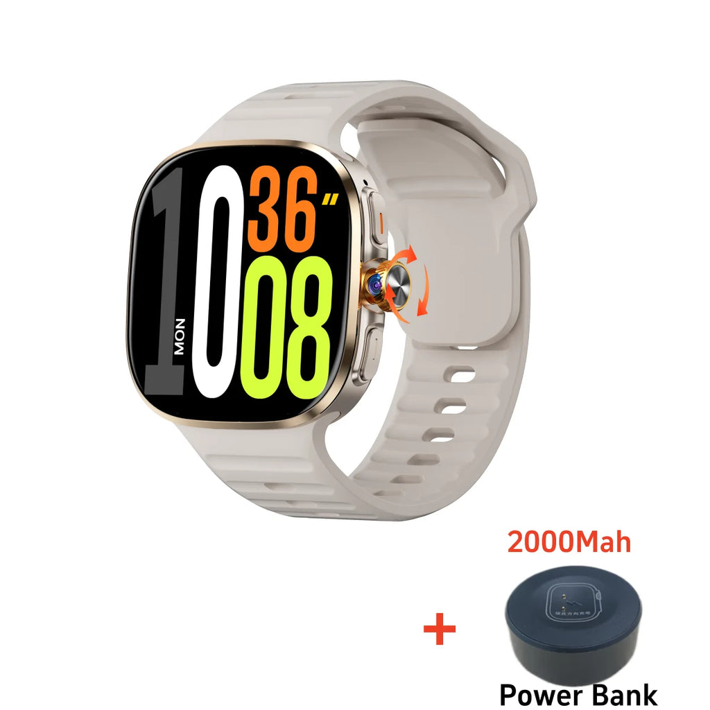 smartwatch 5g com tela amoled de 2.4 polegadas unissex