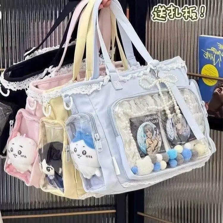 itabag japonês bidimensional ombro bolsa feminina
