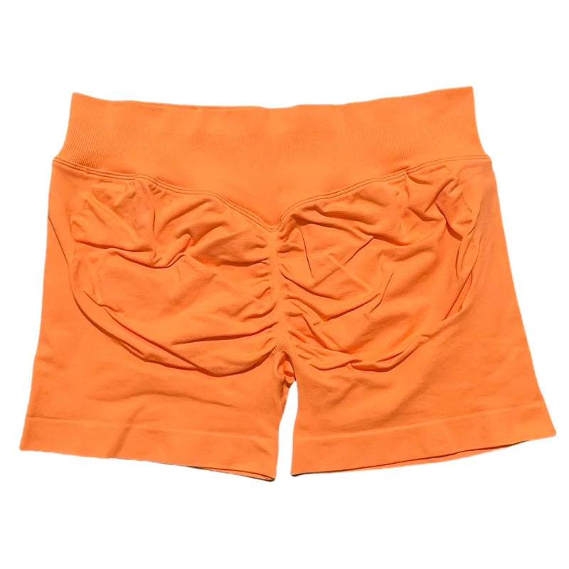 calças de ginástica elásticas shorts de academia.