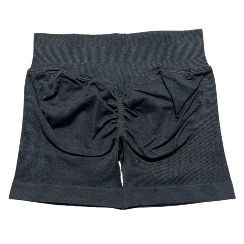 calças de ginástica elásticas shorts de academia.