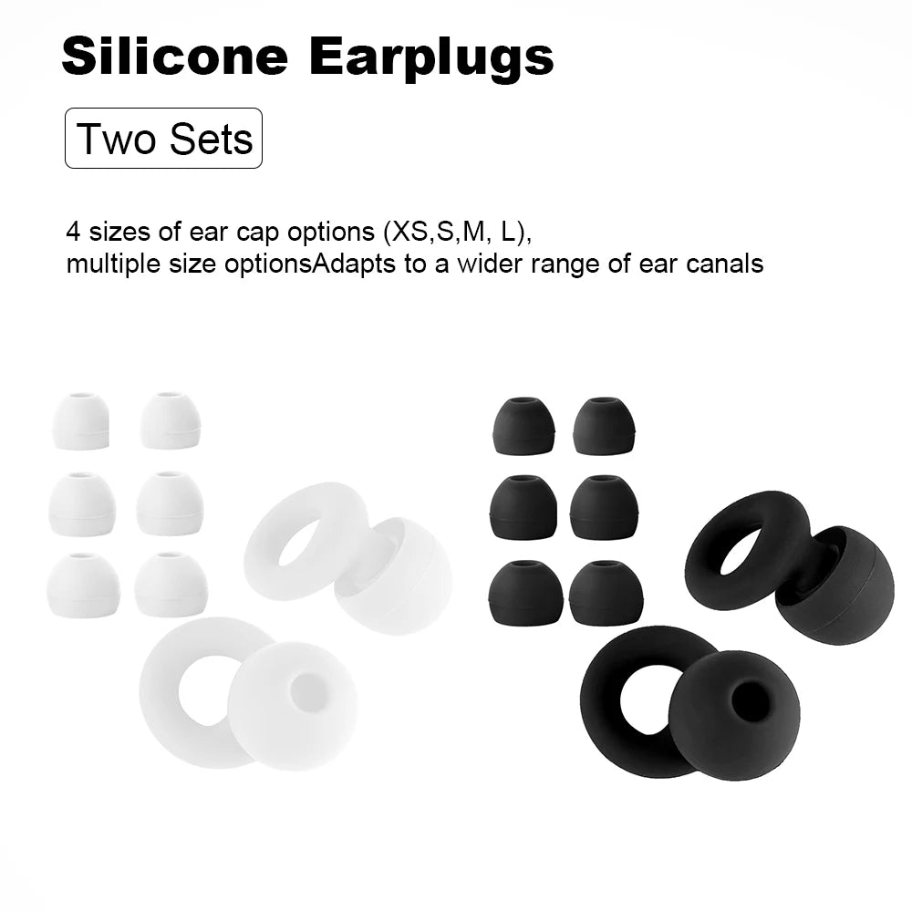 Protetores Auriculares de Silicone para Natação e Sono - Cancelamento de Ruído e Redução de Interferências - Protetores Auriculares de Qualidade