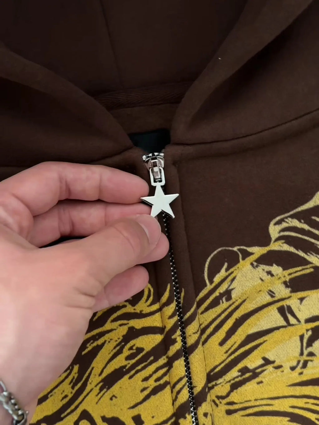 blusa de moletom com zíper hip hop casais y2k rua.