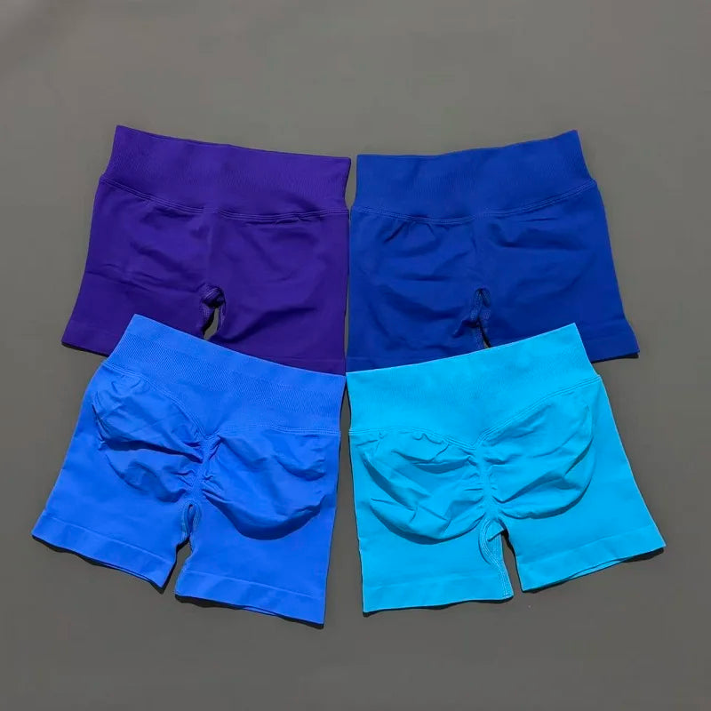 calças de ginástica elásticas shorts de academia.