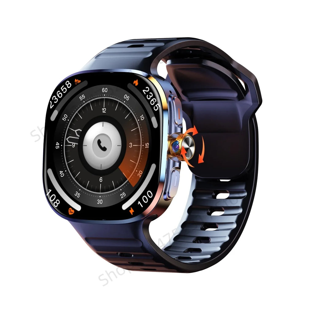 smartwatch 5g com tela amoled de 2.4 polegadas unissex