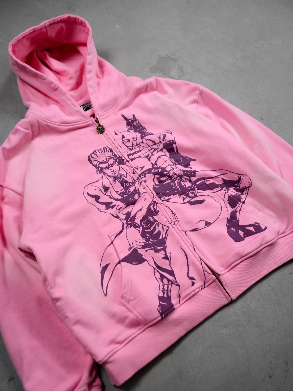 blusa de moletom com zíper hip hop casais y2k rua.