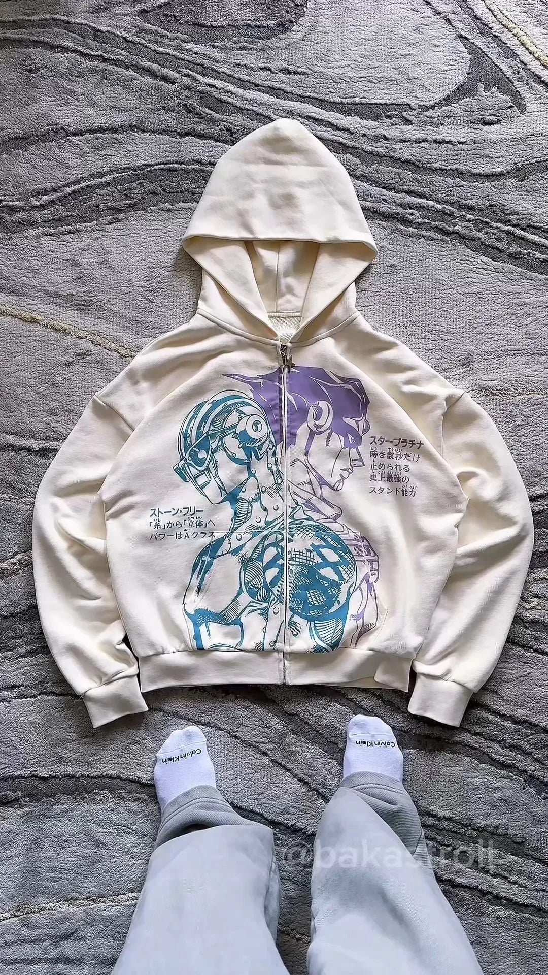 blusa de moletom com zíper hip hop casais y2k rua.