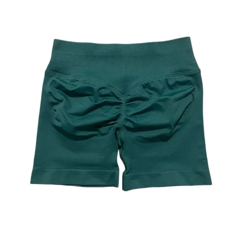 calças de ginástica elásticas shorts de academia.