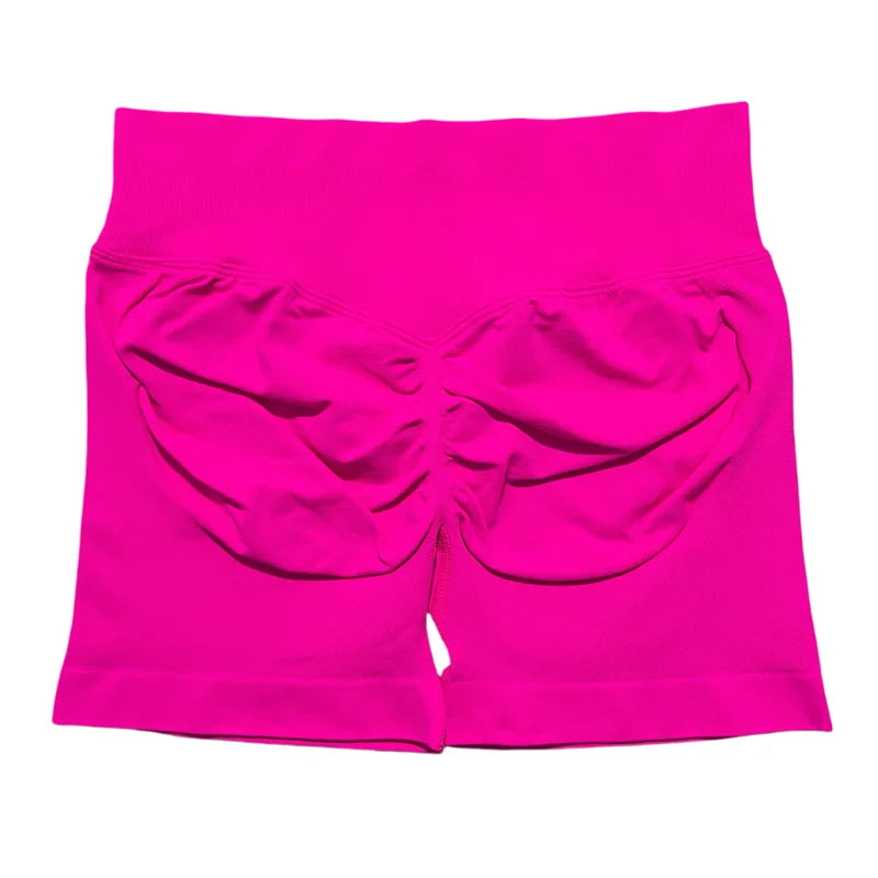 calças de ginástica elásticas shorts de academia.