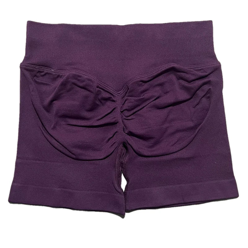 calças de ginástica elásticas shorts de academia.