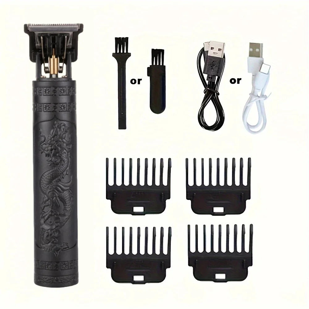 Retro T9 Original Haircutting Machine Set Jackets Trimmer Men's Electric Shaver Male Lence Pro Barber Shaver for Sensitive Areas